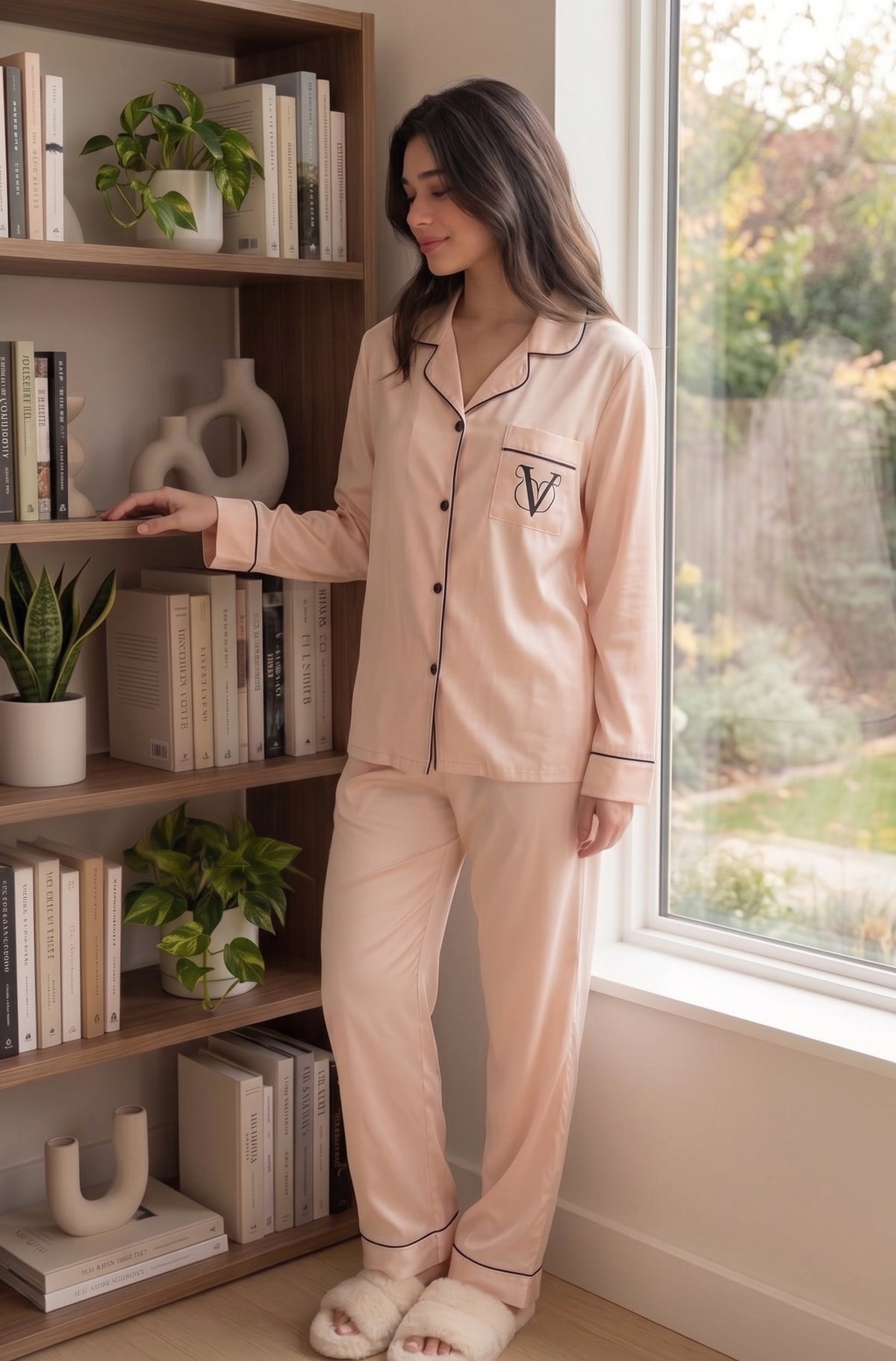Victoria’s Secret Bow-Print PJs