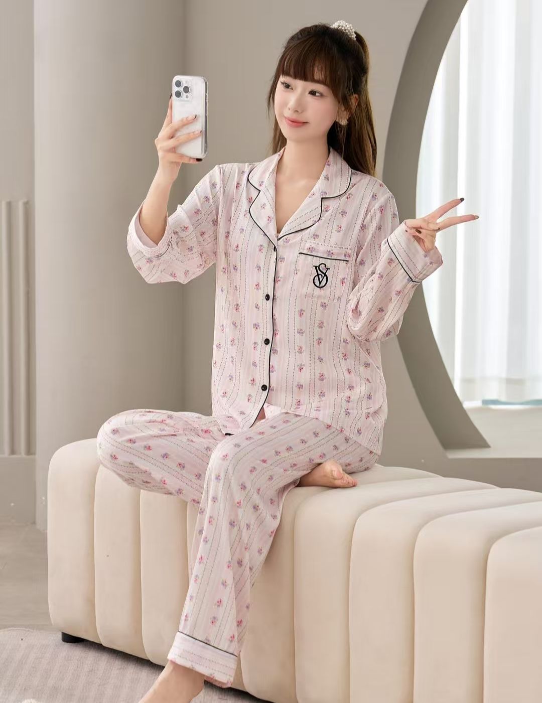 Victoria’s Floral Dream Pajamas