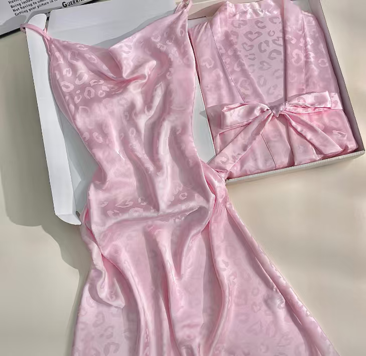 LUMI Satin Slip & Robe