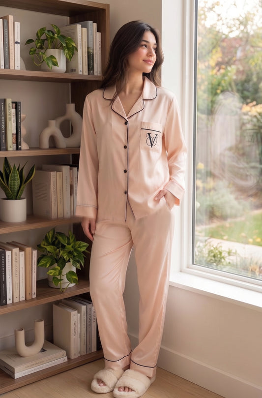 Victoria’s Secret Bow-Print PJs