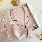 Victoria’s Peach Stripe Pajamas
