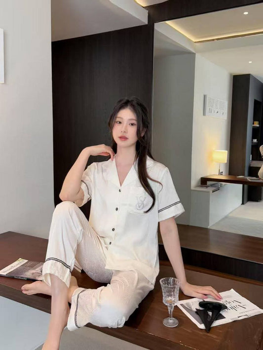 Victoria's Secret Luxury Short Sleeve Set